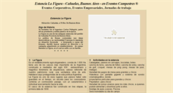 Desktop Screenshot of lafigura.eventoscampestres.com.ar