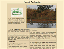 Tablet Screenshot of lacinacina.eventoscampestres.com.ar