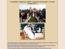 Tablet Screenshot of casamientos.eventoscampestres.com.ar